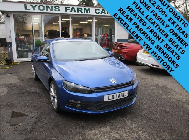 2011 11 Volkswagen Scirocco 2.0 GT TDI DSG 2d 170 BHP *&pound;2,500+ EXTRAS*