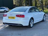 USED 2013 Y AUDI A6 2.0 TDI S LINE 4d 175 BHP VERY CLEAN 2 FORMER KEEPERS
