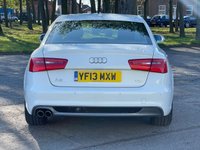 USED 2013 Y AUDI A6 2.0 TDI S LINE 4d 175 BHP VERY CLEAN 2 FORMER KEEPERS