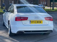 USED 2013 Y AUDI A6 2.0 TDI S LINE 4d 175 BHP VERY CLEAN 2 FORMER KEEPERS