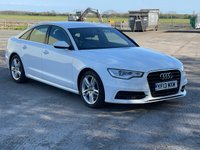 USED 2013 Y AUDI A6 2.0 TDI S LINE 4d 175 BHP VERY CLEAN 2 FORMER KEEPERS