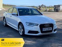 USED 2013 Y AUDI A6 2.0 TDI S LINE 4d 175 BHP VERY CLEAN 2 FORMER KEEPERS