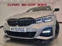 USED 2020 70 BMW 3 SERIES 2.0 320D MHEV (190 PS) DIESEL HYBRID M SPORT PLUS EDITION AUTO ( EURO 6 ) S/S 4 DR + HIGH SPEC !! 19S+360 PARK+R/CAM+HUD+HK+LEDS+H/LEATHER+NAV+CRUISE
