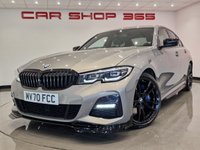 USED 2020 70 BMW 3 SERIES 2.0 320D MHEV (190 PS) DIESEL HYBRID M SPORT PLUS EDITION AUTO ( EURO 6 ) S/S 4 DR + HIGH SPEC !! 19S+360 PARK+R/CAM+HUD+HK+LEDS+H/LEATHER+NAV+CRUISE