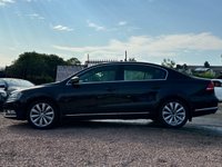USED 2013 13 VOLKSWAGEN PASSAT 2.0 HIGHLINE TDI BLUEMOTION TECHNOLOGY DSG 4d 139 BHP FRONT AND REAR PARKING AID + AUTO HOLD +  START STOP +  KEYLESS START +  CLIMATE CONTROL +  CRUISE CONTROL +  BLUETOOTH +  DAB RADIO +  AUX +