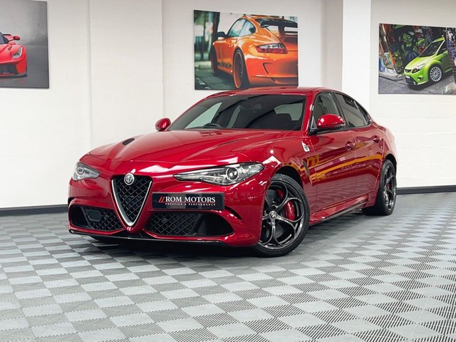 2018 18 Alfa Romeo Giulia 2.9 V6 BITURBO QUADRIFOGLIO 4d 503 BHP