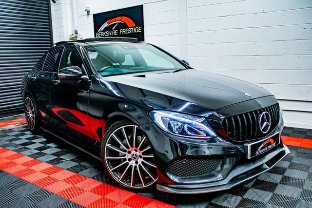 2016 G Mercedes-Benz C-Class 2.1 C220 D AMG LINE PREMIUM PLUS 4d 170 BHP