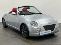 USED 2008 08 DAIHATSU COPEN 1.3 ROADSTER 2d 86 BHP Full Red Leather
