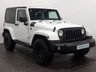 USED 2013 62 JEEP WRANGLER 2.8 SAHARA CRD 2d 197 BHP Striking High gloss white, 17" Satin multi spoke alloy wheels , detachable hardback, sahara embossed seats, cruise control