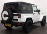 USED 2013 62 JEEP WRANGLER 2.8 SAHARA CRD 2d 197 BHP Striking High gloss white, 17" Satin multi spoke alloy wheels , detachable hardback, sahara embossed seats, cruise control