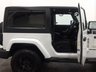 USED 2013 62 JEEP WRANGLER 2.8 SAHARA CRD 2d 197 BHP Striking High gloss white, 17" Satin multi spoke alloy wheels , detachable hardback, sahara embossed seats, cruise control