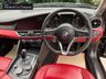 USED 2019 19 ALFA ROMEO GIULIA 2.1 TD SUPER 4d 148 BHP BLACK WITH RED LEATHER