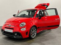 USED 2018 18 ABARTH 500 1.4 595 TURISMO 3d 162 BHP Striking High Gloss Abarth Red, Black Leather, 33760 Miles,