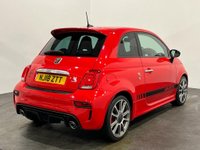 USED 2018 18 ABARTH 500 1.4 595 TURISMO 3d 162 BHP Striking High Gloss Abarth Red, Black Leather, 33760 Miles,