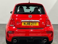 USED 2018 18 ABARTH 500 1.4 595 TURISMO 3d 162 BHP Striking High Gloss Abarth Red, Black Leather, 33760 Miles,