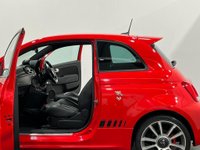 USED 2018 18 ABARTH 500 1.4 595 TURISMO 3d 162 BHP Striking High Gloss Abarth Red, Black Leather, 33760 Miles,