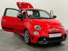 USED 2018 18 ABARTH 500 1.4 595 TURISMO 3d 162 BHP Striking High Gloss Abarth Red, Black Leather, 33760 Miles,