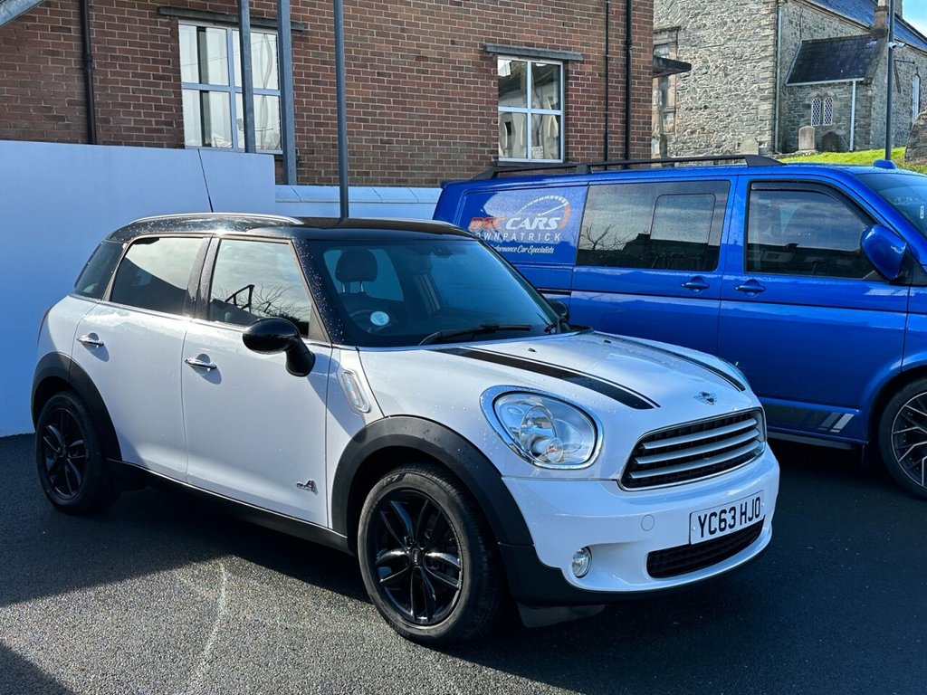USED 2013 63 MINI COUNTRYMAN 1.6 COOPER ALL4 5d 121 BHP FULL BLACK SPORTS LEATHER