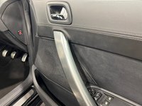 USED 2012 12 PEUGEOT RCZ 2.0 HDI GT 2d 163 BHP Striking Nero black, full black leather embossed heated seats , high gloss black alloy wheels