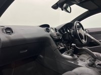 USED 2012 12 PEUGEOT RCZ 2.0 HDI GT 2d 163 BHP Striking Nero black, full black leather embossed heated seats , high gloss black alloy wheels
