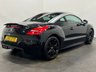USED 2012 12 PEUGEOT RCZ 2.0 HDI GT 2d 163 BHP Striking Nero black, full black leather embossed heated seats , high gloss black alloy wheels