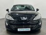 USED 2012 12 PEUGEOT RCZ 2.0 HDI GT 2d 163 BHP Striking Nero black, full black leather embossed heated seats , high gloss black alloy wheels