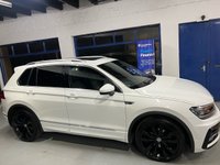 USED 2018 18 VOLKSWAGEN TIGUAN 2.0L R LINE TDI BMT 4MOTION DSG 5d 148 BHP IMMACULATE FULL SERVICE HISTORY