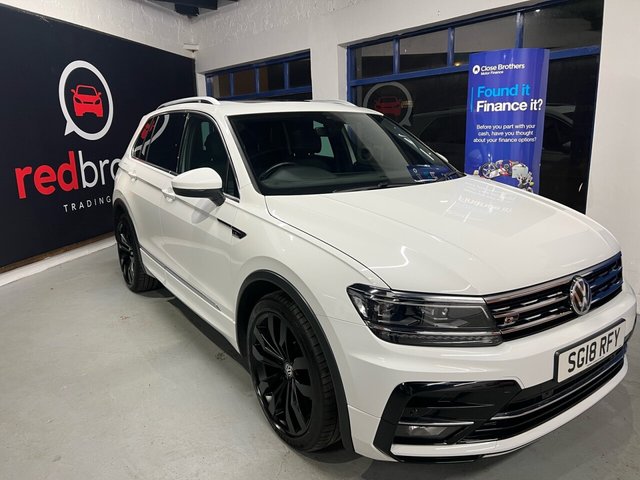 2018 18 Volkswagen Tiguan 2.0L R LINE TDI BMT 4MOTION DSG 5d 148 BHP