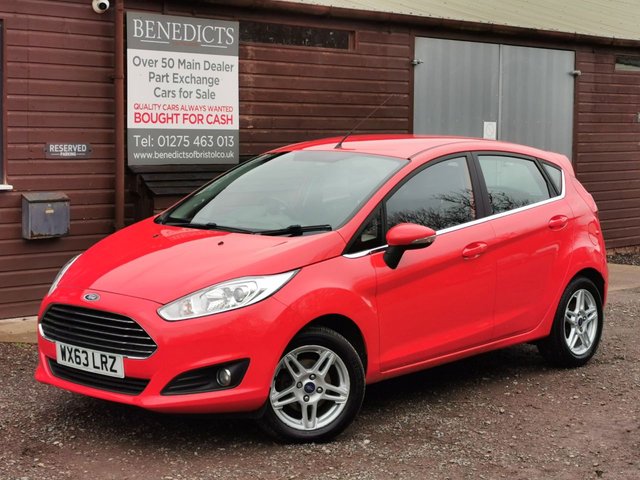 2013 63 Ford Fiesta 1.0 ZETEC 5d 79 BHP