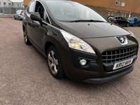 USED 2012 12 PEUGEOT 3008 1.6 ACTIVE E-HDI FAP 5d 112 BHP * AIR CON * BLUETOOTH *  CRUISE * ALLOYS * PARK SENSORS *