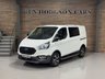 USED 2022 72 FORD TRANSIT CUSTOM 2.0 320 ACTIVE L1H1 DCIV 5 SEAT CREW VAN 168 BHP NO VAT! Lady Owner! Car Play! Camera!