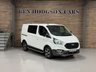 USED 2022 72 FORD TRANSIT CUSTOM 2.0 320 ACTIVE L1H1 DCIV 5 SEAT CREW VAN 168 BHP NO VAT! Lady Owner! Car Play! Camera!
