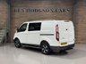 USED 2022 72 FORD TRANSIT CUSTOM 2.0 320 ACTIVE L1H1 DCIV 5 SEAT CREW VAN 168 BHP NO VAT! Lady Owner! Car Play! Camera!