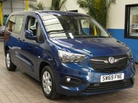USED 2020 69 VAUXHALL COMBO LIFE 1.5 ENERGY XL S/S 5d 101 BHP 5 SEAT AIR CON PARKING SENSORS 6 MONTHS GOLD WARRANTY