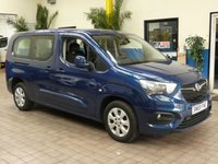 USED 2020 69 VAUXHALL COMBO LIFE 1.5 ENERGY XL S/S 5d 101 BHP 5 SEAT AIR CON PARKING SENSORS 6 MONTHS GOLD WARRANTY