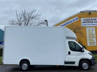 USED 2017 67 PEUGEOT BOXER 2.0 BLUE HDI 335 L3 C/C LOW LOADER LUTON  (13.6FT ) BOX VAN 130 BHP Free UK Delivery Euro 6