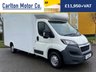 USED 2017 67 PEUGEOT BOXER 2.0 BLUE HDI 335 L3 C/C LOW LOADER LUTON  (13.6FT ) BOX VAN 130 BHP Free UK Delivery Euro 6
