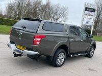 USED 2016 16 MITSUBISHI L200 2.4 DI-D 4X4 WARRIOR DCB 178 BHP ** NO VAT * CANOPY + SAT NAV