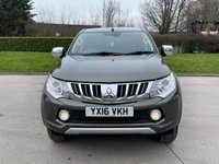 USED 2016 16 MITSUBISHI L200 2.4 DI-D 4X4 WARRIOR DCB 178 BHP ** NO VAT * CANOPY + SAT NAV