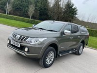 USED 2016 16 MITSUBISHI L200 2.4 DI-D 4X4 WARRIOR DCB 178 BHP ** NO VAT * CANOPY + SAT NAV