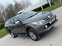 USED 2016 16 MITSUBISHI L200 2.4 DI-D 4X4 WARRIOR DCB 178 BHP ** NO VAT * CANOPY + SAT NAV