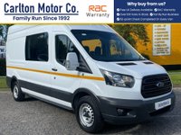 USED 2019 19 FORD TRANSIT 2.0 350 L3 H3 [ MESS-WELFARE CREW +TOILET ] P/V  En-suite Facilities On Board