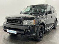 USED 2010 10 LAND ROVER RANGE ROVER SPORT 3.0 TDV6 HSE 5d 245 BHP Striking High Gloss Santorini black,Full Black leather, Electric seats,