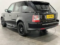 USED 2010 10 LAND ROVER RANGE ROVER SPORT 3.0 TDV6 HSE 5d 245 BHP Striking High Gloss Santorini black,Full Black leather, Electric seats,