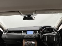 USED 2010 10 LAND ROVER RANGE ROVER SPORT 3.0 TDV6 HSE 5d 245 BHP Striking High Gloss Santorini black,Full Black leather, Electric seats,