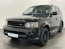 USED 2010 10 LAND ROVER RANGE ROVER SPORT 3.0 TDV6 HSE 5d 245 BHP Striking High Gloss Santorini black,Full Black leather, Electric seats,