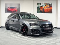 USED 2018 68 AUDI RS4 AVANT RS4 2.9 V6 TFSI QUATTRO 5d 444 BHP PAN ROOF / CARBON / 21" ALLOYS