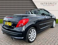 USED 2008 08 PEUGEOT 207 1.6 GT COUPE CABRIOLET 2d 118 BHP CABRIOLET MODEL