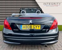 USED 2008 08 PEUGEOT 207 1.6 GT COUPE CABRIOLET 2d 118 BHP CABRIOLET MODEL