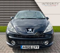 USED 2008 08 PEUGEOT 207 1.6 GT COUPE CABRIOLET 2d 118 BHP CABRIOLET MODEL